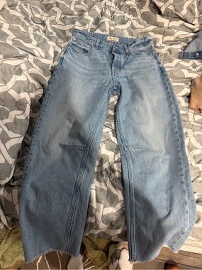 Madewell darted barrel Jean size 26